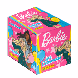 Panini BARBIE 65ème anniversaire Boite de 36 pochettes, 110 mm, 75 mm, 170 mm, Italie, Garçon/Fille