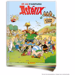 Album - PANINI - Astérix (65ème anniversaire) - 264 stickers brillants et métal
