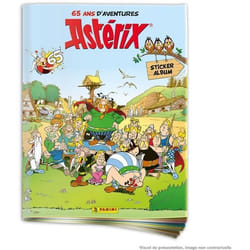 Album - PANINI - Astérix (65ème anniversaire) - 264 stickers brillants et métal