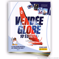 Panini VENDEE GLOBE Album, 220 mm, 2 mm, 275 mm, Italie, Garçon/Fille
