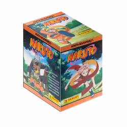 Panini NARUTO Boite de 36 pochettes, 110 mm, 75 mm, 170 mm, Italie, Garçon/Fille
