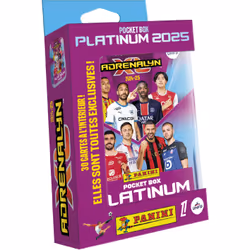 Panini TCG ADRENALYN Ligue 1 McDonald’s 2024-2025 Boîte métal pocket (26 cartes + 3 cartes EL + 1 carte Platinium)