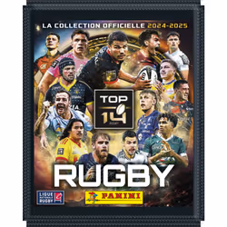 Panini RUGBY TOP 14 2024-2025 album + 2 pochettes + 2 offertes