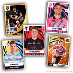 Panini RUGBY TOP 14 2024-2025 album + 2 pochettes + 2 offertes - Vue supplémentaire 4
