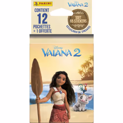 Panini VAIANA 2 Blister 12 pochettes + 1 offerte