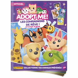 Panini ADOPT ME ON ROBLOX Album + 2 pochettes + 1 carte EL