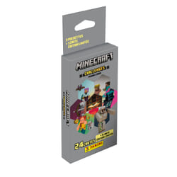 Panini MINECRAFT TC 4 Blister 3 pochettes + 1 carte édit limitée