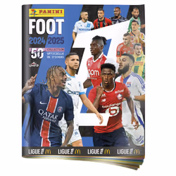 Panini FOOT 2024 2025 LIGUE 1 McDonald's album + 2 pochettes + 1 offerte
