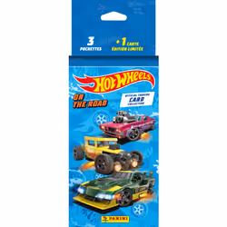 Panini HOT WHEELS TC Blister 3 pochettes + 1 carte édit limitée, 70 mm, 25 mm, 170 mm, Italie, Garçon/Fille