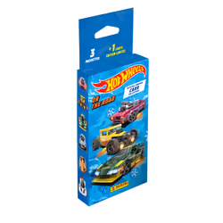Panini HOT WHEELS TC Blister 3 pochettes + 1 carte édit limitée