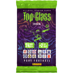 Panini FIFA TOP CLASS 2025 TC Fat pack 24 cartes + 2 holo