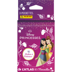 Panini DISNEY PRINCESS 2025 Blister 8 pochettes