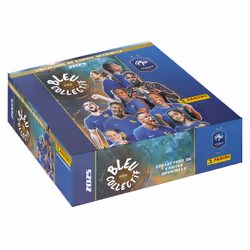 Panini FRENCH FOOTBALL FEDERATION 2025 TC boite de 18 pochettes, 110 mm, 75 mm, 170 mm, Italie, Garçon/Fille