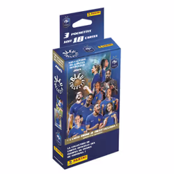 Panini FRENCH FOOTBALL FEDERATION 2025 TC Blister 3 pochettes + 1 carte édit limitée, 70 mm, 25 mm, 170 mm, Italie, Garçon/Fi ...