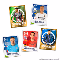 Panini CLUBS WORLD CUP 2025 STICKERS Blister 7 pochettes