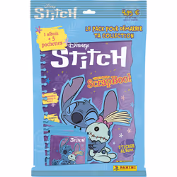 Panini STITCH 2 - MON SUPER SCRAPBOOK Album + 3 pochettes, 220 mm, 2 mm, 275 mm, Italie, Garçon/Fille