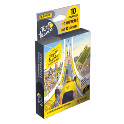 Panini TOUR DE FRANCE 2025 Blister 10 pochettes + 1 offerte