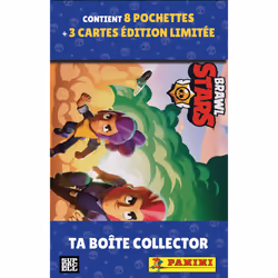 Panini BRAWL STARS TC Boite métal (8 pochettes + 3 cartes EL) - Vue supplémentaire 2