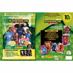 Panini TCG ADRENALYN LIGUE 1 Mc Donald's 2025/26 Starter-pack 1 classeur + 4 pochettes - Vue supplémentaire 2