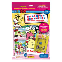 PANINI - Jeu de Cartes à Collectionner HELLO KITTY & FRIENDS - Pack de Démarrage avec Classeur, 2 Pochettes et Carte Exclu