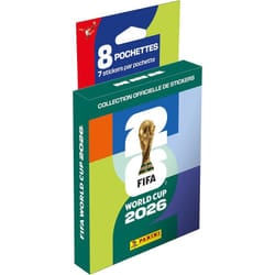 PANINI - Blister de 8 Pochettes de Stickers Coupe du Monde de la FIFA 26TM - Collection de Cartes pour Jeux