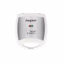 Beper 90.620 gaufrier et appareil à croque-monsieur 1300 W Blanc - Vue supplémentaire 4