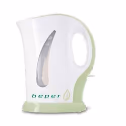 Beper 90.350V, 1,7 L, 2200 W, Vert clair, Blanc, Acrylonitrile-Butadiène-Styrène (ABS), Indicateur de niveau d'eau