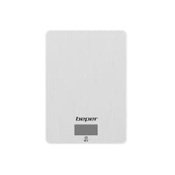 Beper 90.131 Gris Comptoir Rectangle Balance de ménage électronique