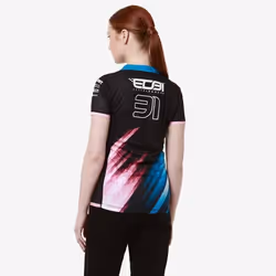 Maillot Kombat Lady Ocon BWT Alpine F1 Team 2024  pour Femme - Noir bleu rose