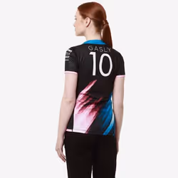 Maillot Kombat Lady Gasly BWT Alpine F1 Team 2024 pour Femme - Noir bleu rose