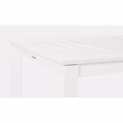Bizzotto KONNOR CX21 table de jardin Blanc Forme rectangulaire - Vue supplémentaire 5