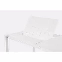 Bizzotto KONNOR CX21 table de jardin Blanc Forme rectangulaire - Vue supplémentaire 7