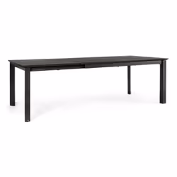 Bizzotto Konnor Charc.Cx23, Marron, Aluminium, Acier inoxydable, Forme rectangulaire, 4 pieds, 10 personne(s), 1600 mm