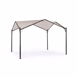 Gazebo Dome 3,5x3,5 m gris anthracite structure en acier traité pour l'extérieur par phosphatation et thermolaqué (polyester) ...