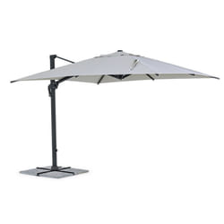 Bizzotto Ines Charc Parasol d'aire de jeux cantilever Carré Gris clair