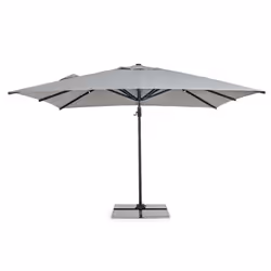 Bizzotto Ines Charc Parasol d'aire de jeux cantilever Carré Gris clair