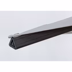 Bizzotto Ines Charc Parasol d'aire de jeux cantilever Carré Gris clair - Vue supplémentaire 5