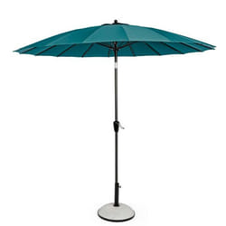 Bizzotto ATLANTA Parasol d'aire de jeux cantilever Rond Couleur aqua