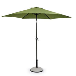 Bizzotto KALIFE Parasol d'aire de jeux commerciale Rond Olive