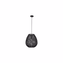 Bizzotto - Suspension Lampe à suspension Zambia Noir H42