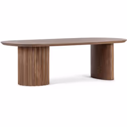 Cette table basse en manguier marron POEK présente une touche originale associée à une grande praticité. Elle est pourvue d'u ...