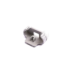 Beko - Kit de 2 pièces de Embouts plastique avant (original ) pour rail de panier de lave-vaisselle, référence: 1732840100