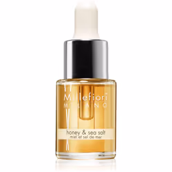 Rien n’est plus facile que de changer votre parfum d’intérieur. L’huile parfumée Millefiori Milano Honey & Sea Salt sembl ...