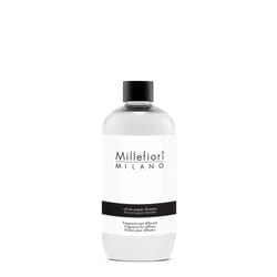 Millefiori White Paper Flowers Bouteille