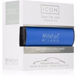 Le désodorisant voiture Millefiori Icon Mediterranean Bergamot transformera chacun de vos trajets en un agréable moment. L’in ...