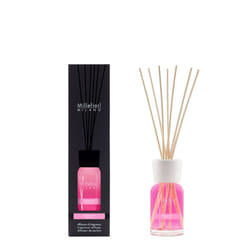 Millefiori Lychee Rose diffuseur aromatique Flacon de parfum Verre, Bois Rose, Blanc, Bois