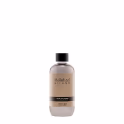 Millefiori Silk & Rice Powder, Bouteille, Liquide, Aldéhydes, Amande, Lait d'avoine, Jasmin, Musc blanc, Camomille, Lait ...