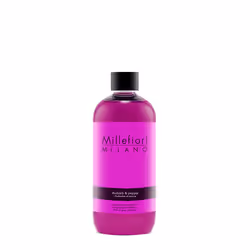 Millefiori Rhubarb &amp; Pepper, Bouteille, Liquide, Cassis, Jasmin, Muguet, Musc, Pêche, Poivre, Rhubarbe, Bois de santal, V ...