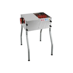 Plumeuse poule à voie humide avec rouleau 30 doigts Piumina Super - River Systems Gris