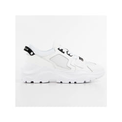 Basket Versace Couture Homme Blanc